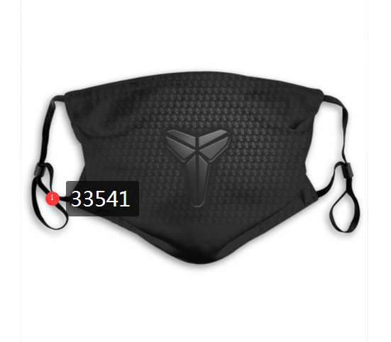 2021 NBA Los Angeles Lakers #24 kobe bryant 33541 Dust mask with filter->nba dust mask->Sports Accessory